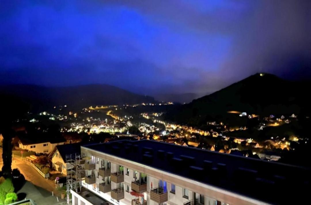 Traumblick Fewo Mit Pool Baiersbronn Exterior foto