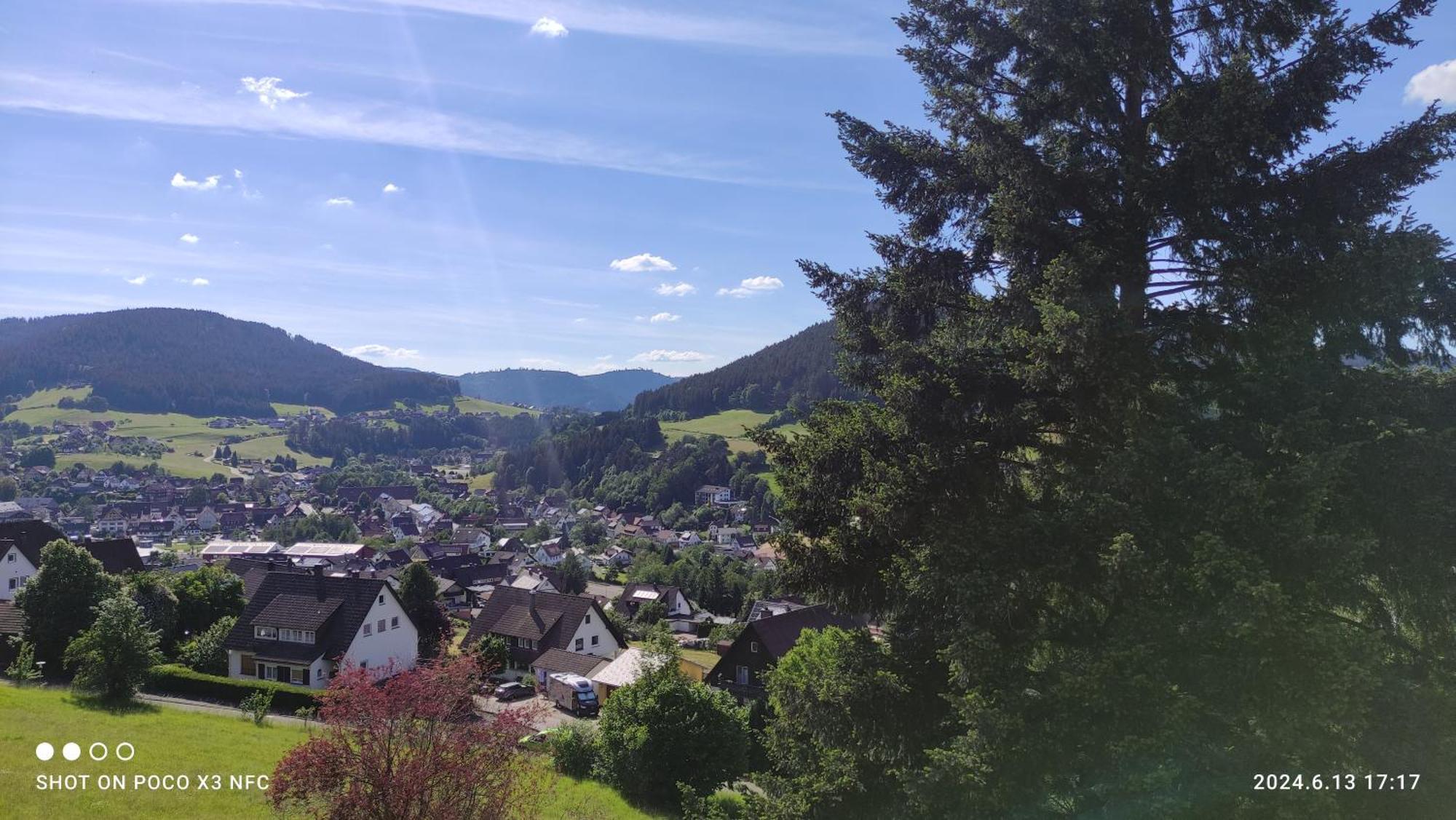 Traumblick Fewo Mit Pool Baiersbronn Exterior foto